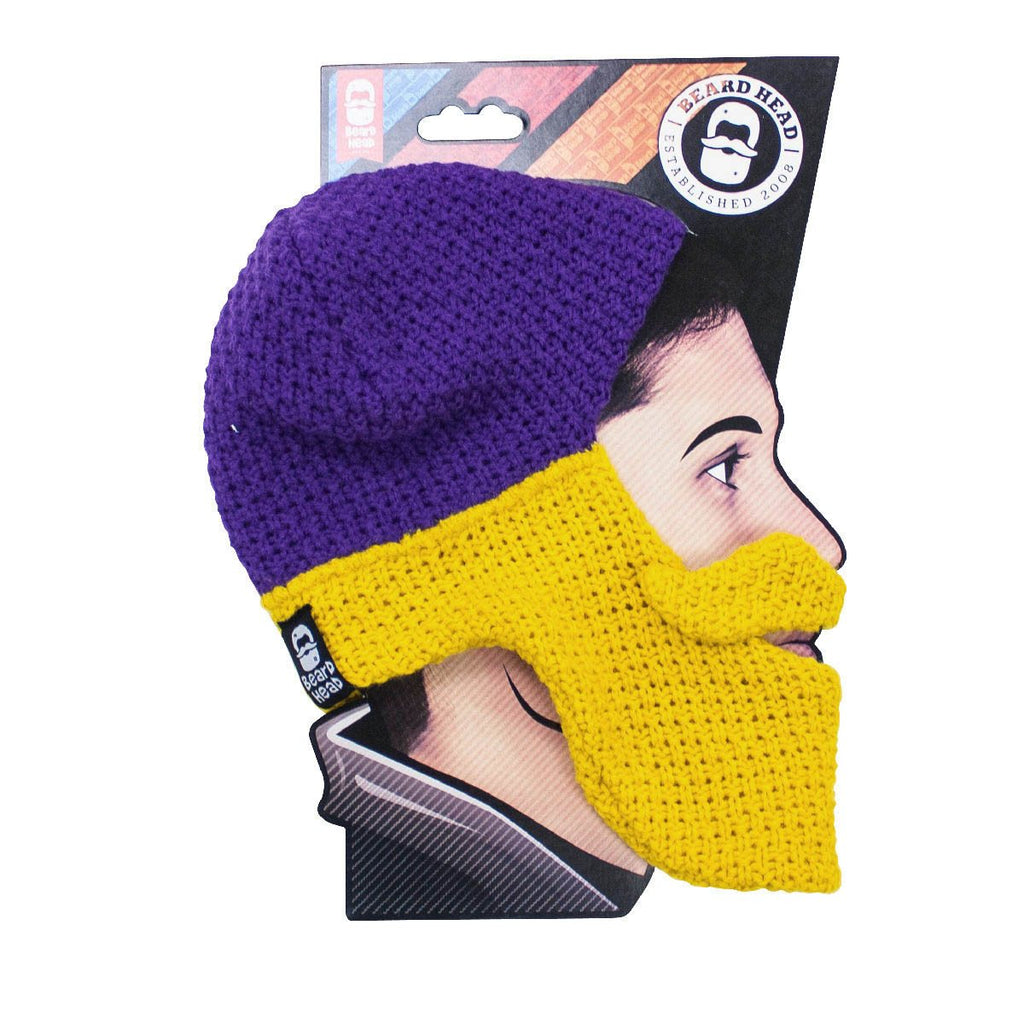 Beard Hat Beanie - Original Knit Beard Balaclava Toque Beard Head