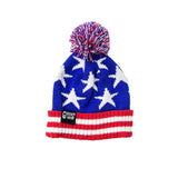 Beard Hat Beanie - USA Flag Patriot Beard Head