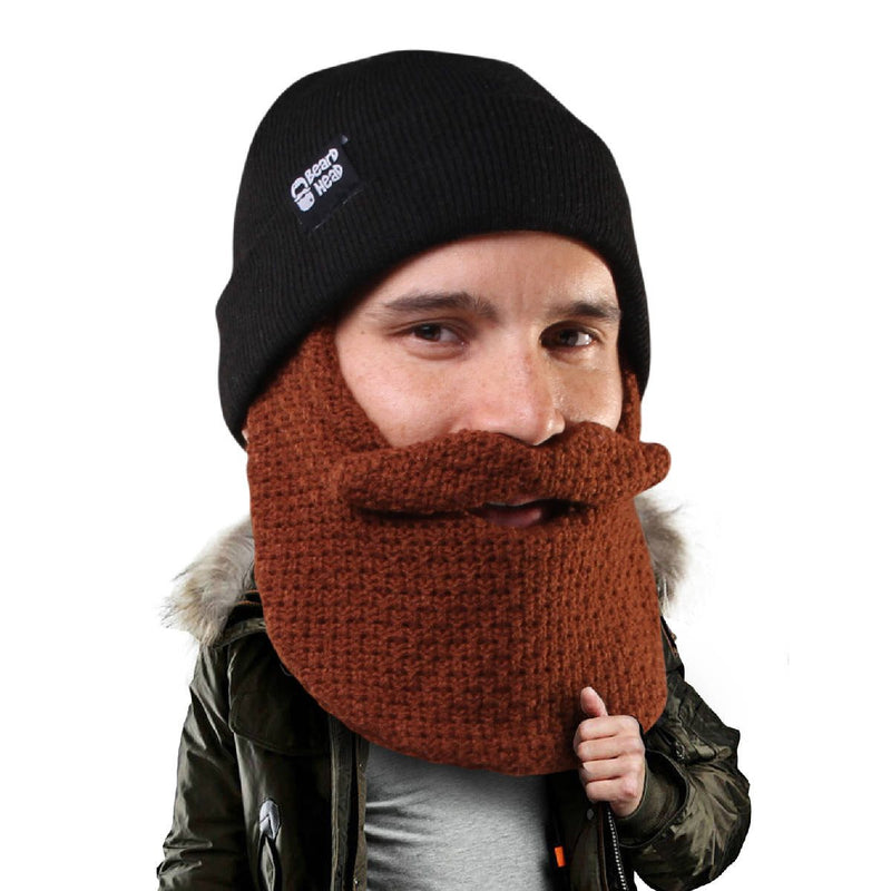 Beard Head - funny knit beard hat beanie