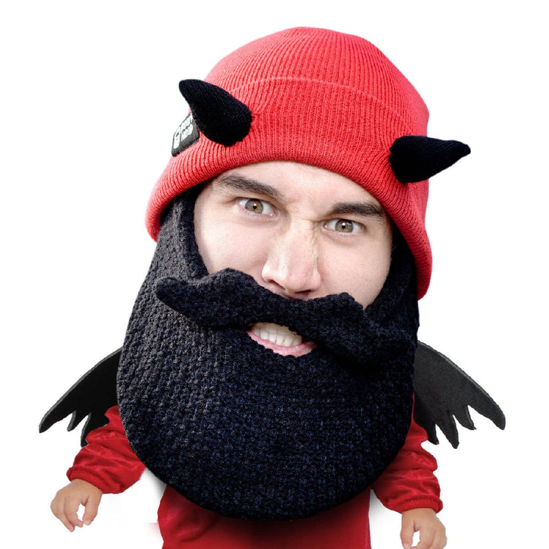 Beard Head - funny knit beard hat beanie