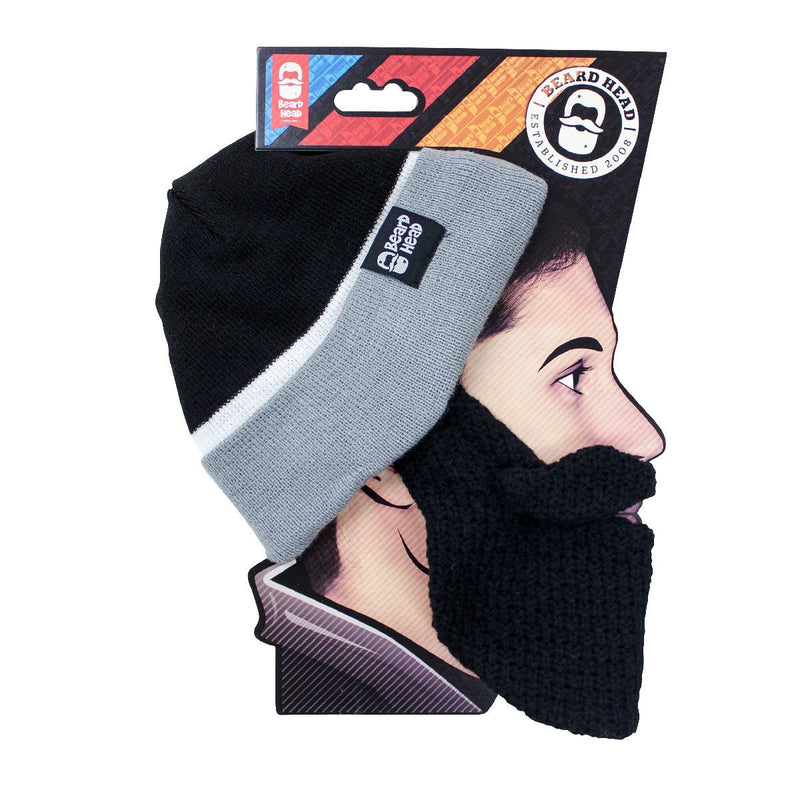 Beard Head - tailgate knit beard hat beanie