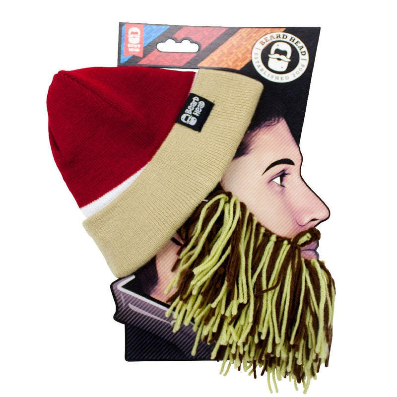 Beard Head - tailgate knit beard hat beanie