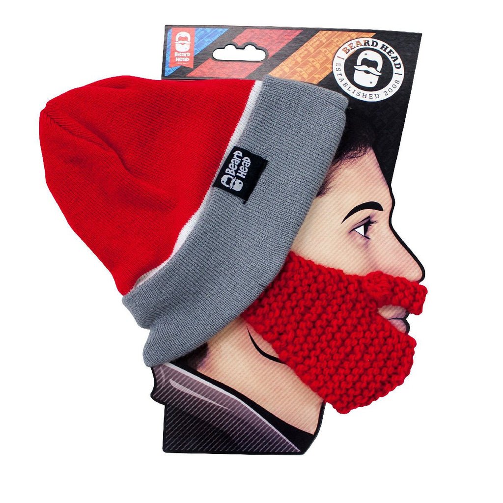 Beard Head - tailgate knit beard hat beanie