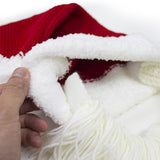 Santa Beard Hat Beanie - Funny Knit Christmas Beard Head