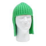 funny knit wig neon hair